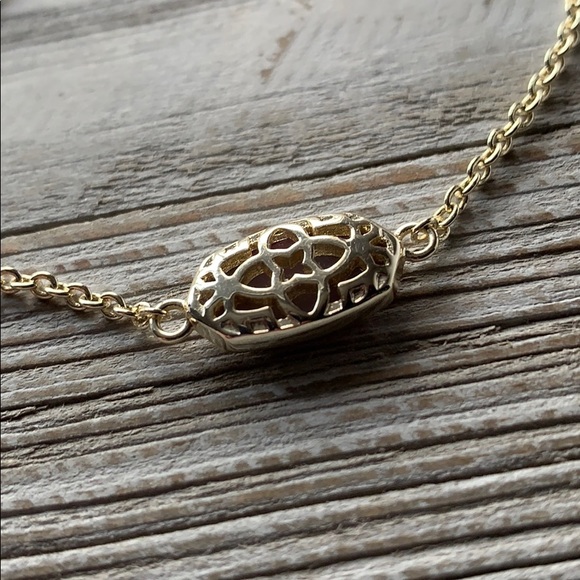 Kendra Scott Elaina Fuschia Druzy Bracelet NEW - Picture 4 of 7